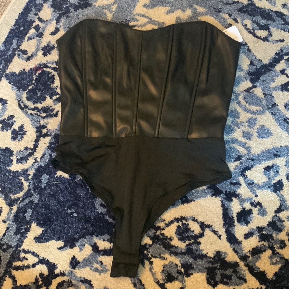 Windsor leather body suit